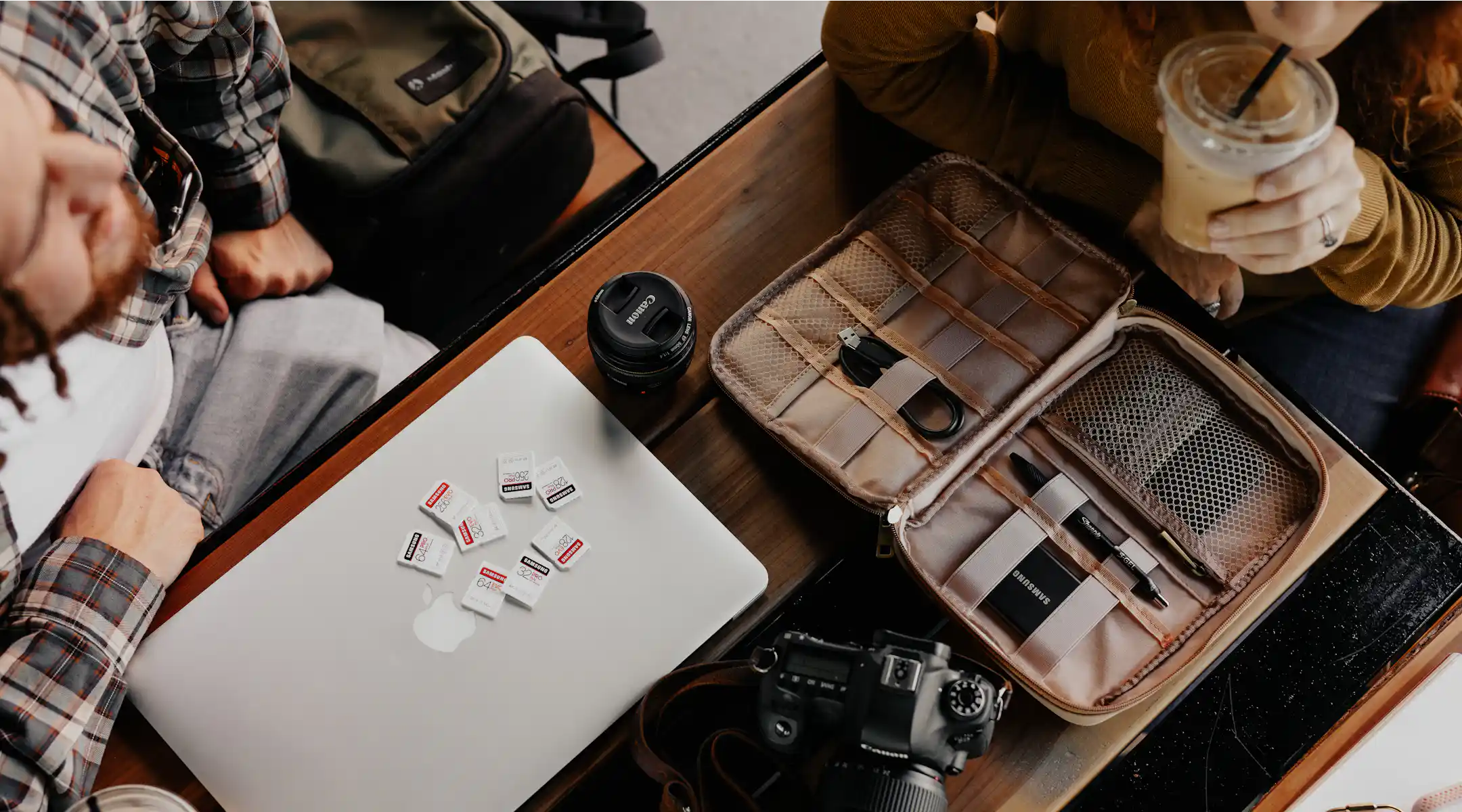 Preparation before a photo shooting